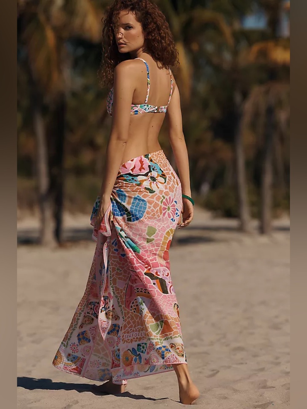 SEAFOLLY BEACH BOHEME SARONG NWT - Picture 5 of 7